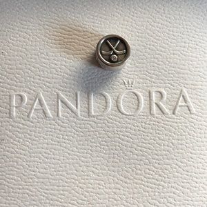 Hockey pandora charm